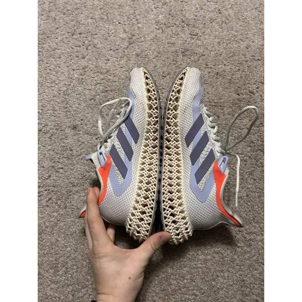 adidas Wmns 4DFWD 2‎ 'Silver Violet Blue Dawn' HP7646 Size 7.5 Used - Image 8