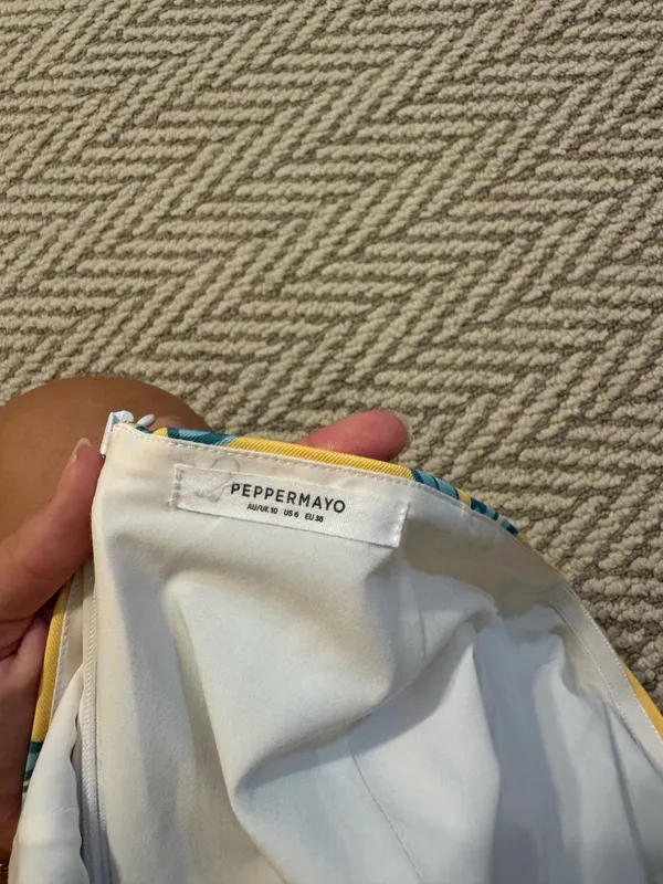 Peppermayo Flower mini dress - Image 3
