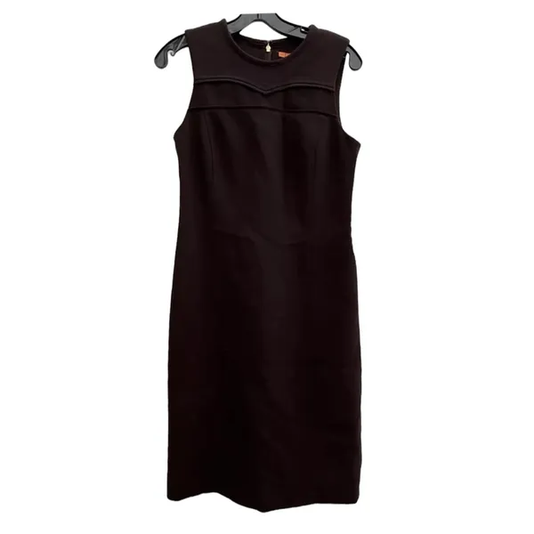 Tory Burch black shift work dress - Image 2