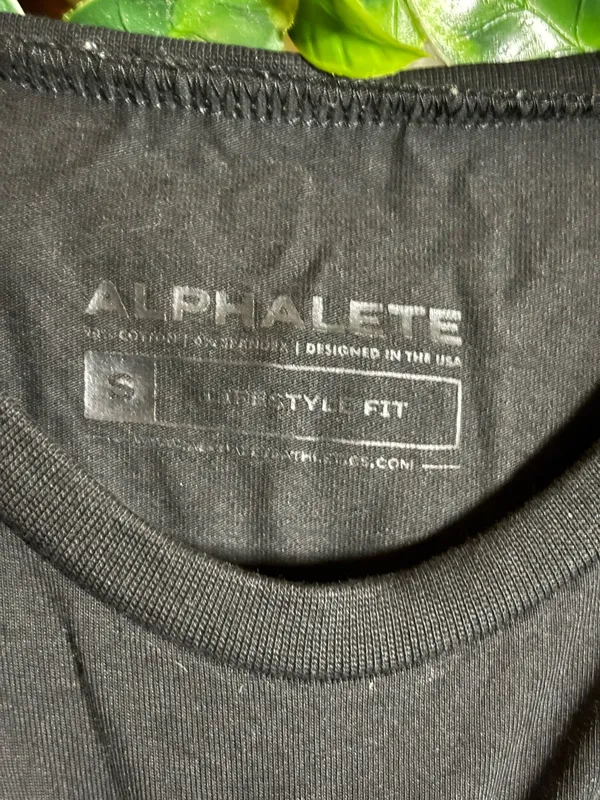 Alphalete Athletic Cropped Tee Size Small - Image 5