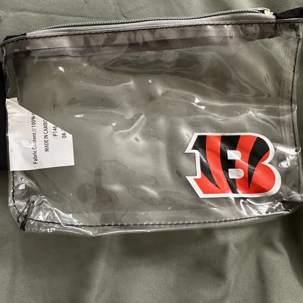 Bengals Clear Wristlet - Image 2