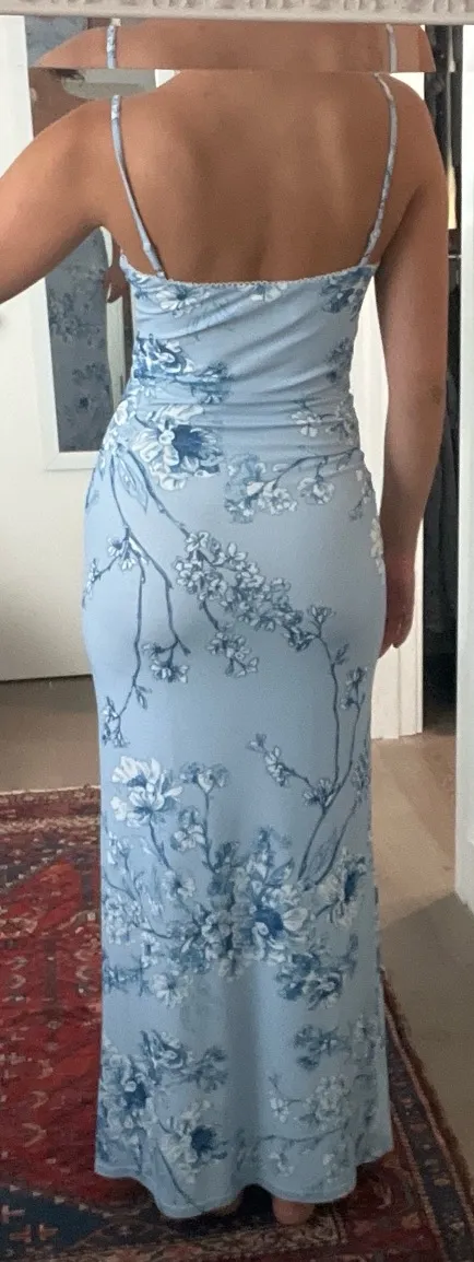 Tiger Mist dress blue floral - Image 2