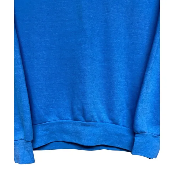 Aviator Nation 5 STRIPE CREW OCEAN BLUE NEON SWEATSHIRT SIZE SMALL‎ - Image 5