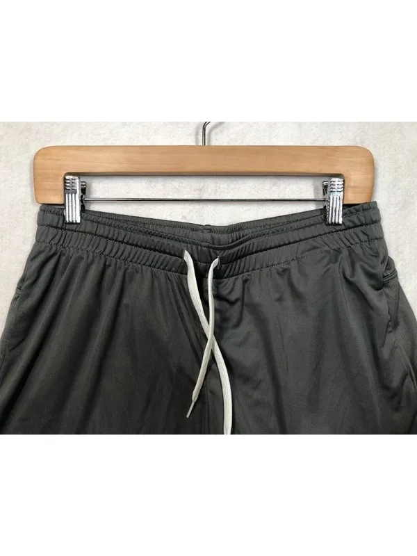 University of Wisconsin La Crosse Adidas Team Issued Knit Shorts Gray Women's S - Image 4