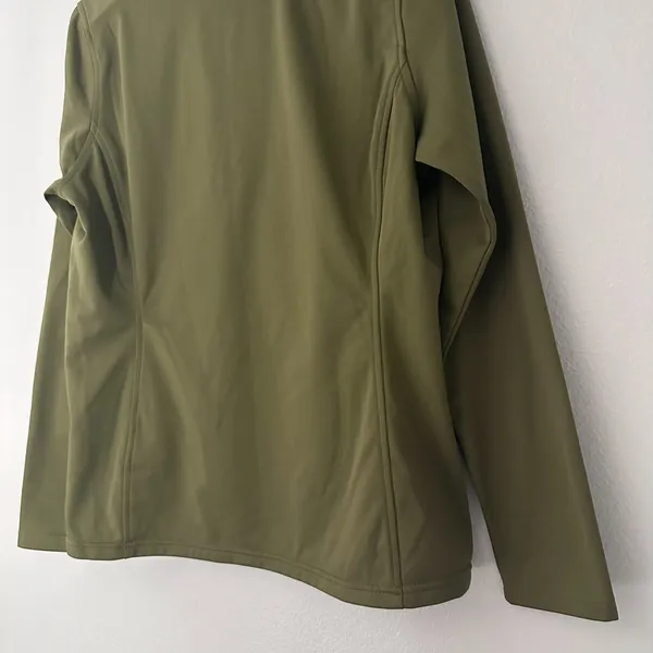 The North Face Womens-L/G Ladies Tech 1/4‎ Zip Fleece Pullover Burnt Olive Green - Image 11