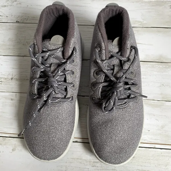 NWB‎ Allbirds Women's Wool Runner-Up Mizzle in Medium Gray - Image 3