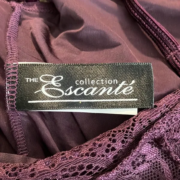 Vintage Escante Collection Lace Babydoll Lingerie, Medium - Image 5