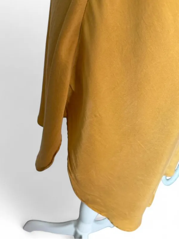 Victoria’s Secret Gold Silk Slip Dress - Image 4