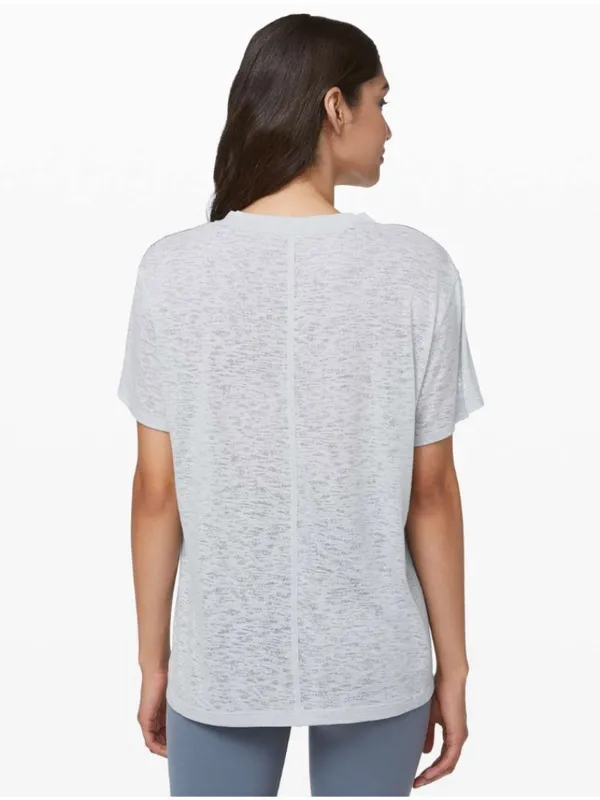 Lululemon All Yours Boyfriend Tee *Veil - Image 2