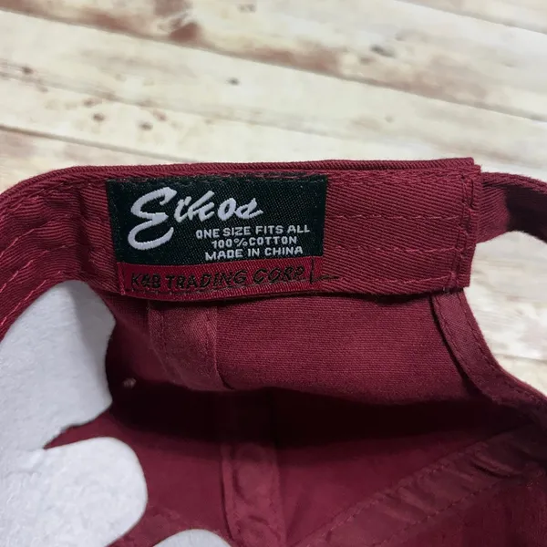 Ethos "Never Lost a Tailgate" Baseball Cap Hat Adjustable O/S Red Crimson New - Image 5