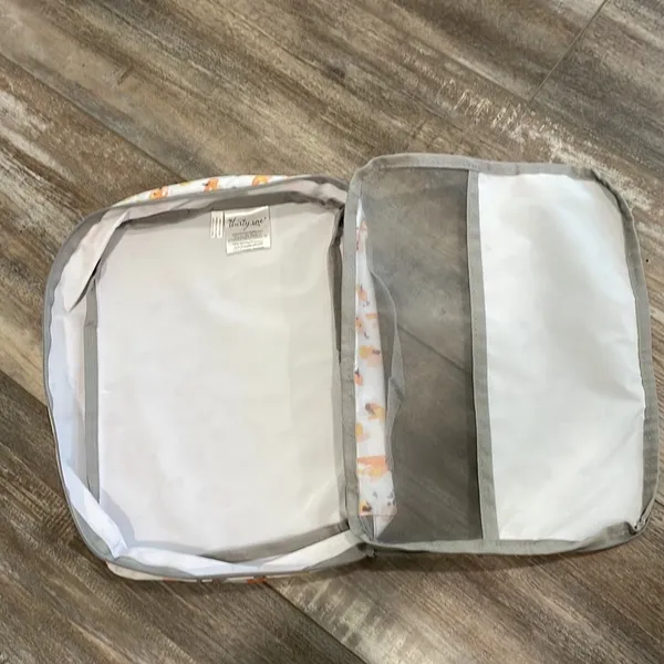 Soft Floral Small Packing Cube White - Image 4