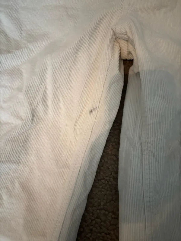 H&M White Jeans High-Waisted - Image 3