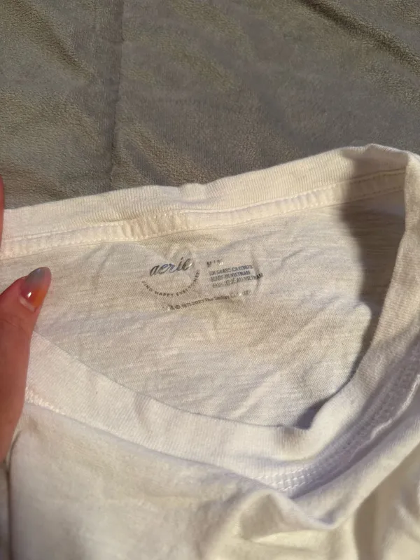 Aerie Oversized T-Shirt Boyfriend Distressed - Image 3