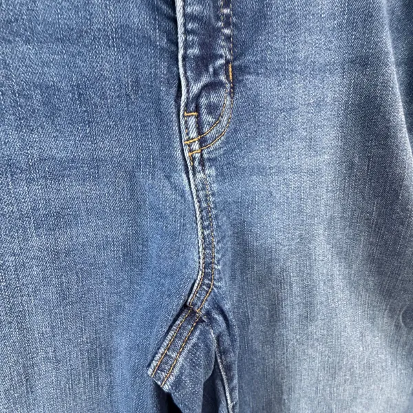 Banana Republic Cropped Wide Leg Jeans Women 32 Medium Wash Denim Modern Classic - Image 9