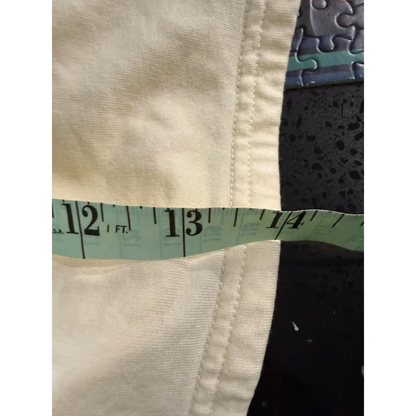 Peter Millar Cream Lounge Shorts Athletic Sweat Shorts‎ Women's Size M flaw - Image 7