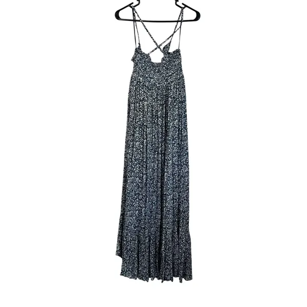 Windsor Blue & White Floral Maxi Dress Size Small‎ - Image 4