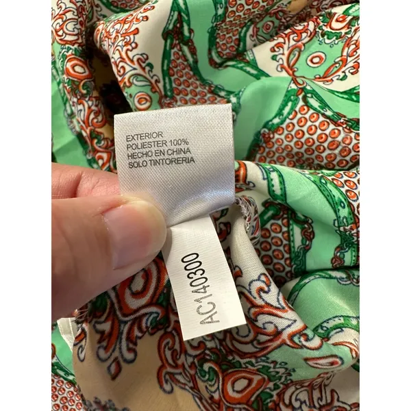 Gianni Bini Women‎ Green Casual Pants Size L Avant Garde Designer Funky - Image 6