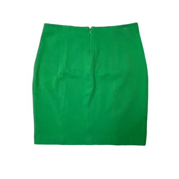 Ann Taylor | Women’s Green Rayon Blend Stretch Mini‎ Skirt - 2 - Image 2