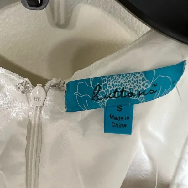 NWT Francesca’s white dress small‎ White - Image 5