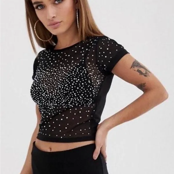 ASOS Rhinestone top - Image 2