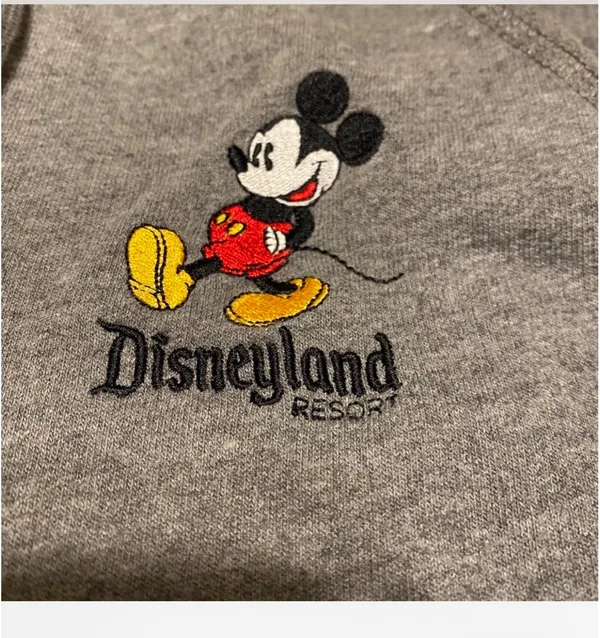 Disney Disneyland Resort Zip-Up Hoodie Mickey - Image 3