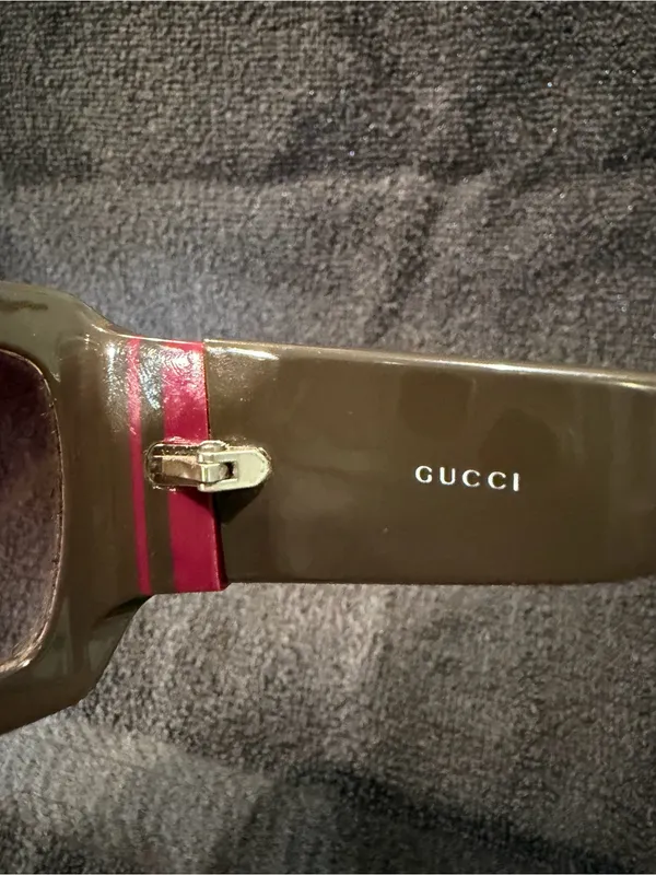 Vintage Gucci GG 2593/S GG 2593/S BMWS2 Brown Sunglasses - Image 8