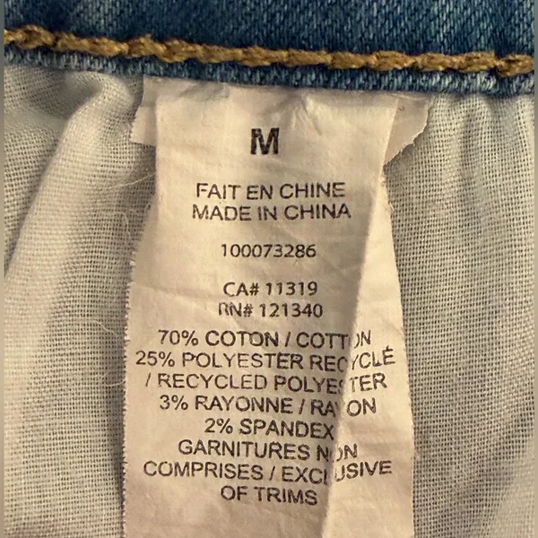 Garage Denim Skirt Mini Blue Jean Women’s M Indie Hottie Y2K 90s Style - Image 4