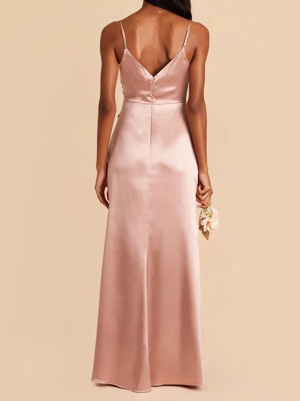 Birdy Grey Catherine Shiny Satin Dress - Image 2