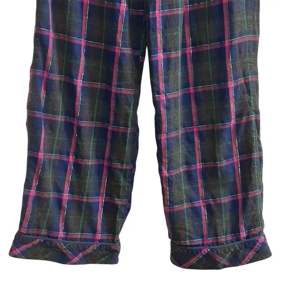 Victoria's Secret Women's Plaid Flannel Pajama‎ Pants Size S Multicolor - Image 4