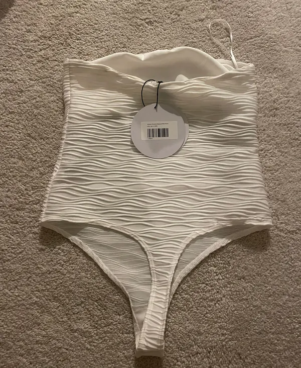 Princess Polly Bodysuit White - Image 2