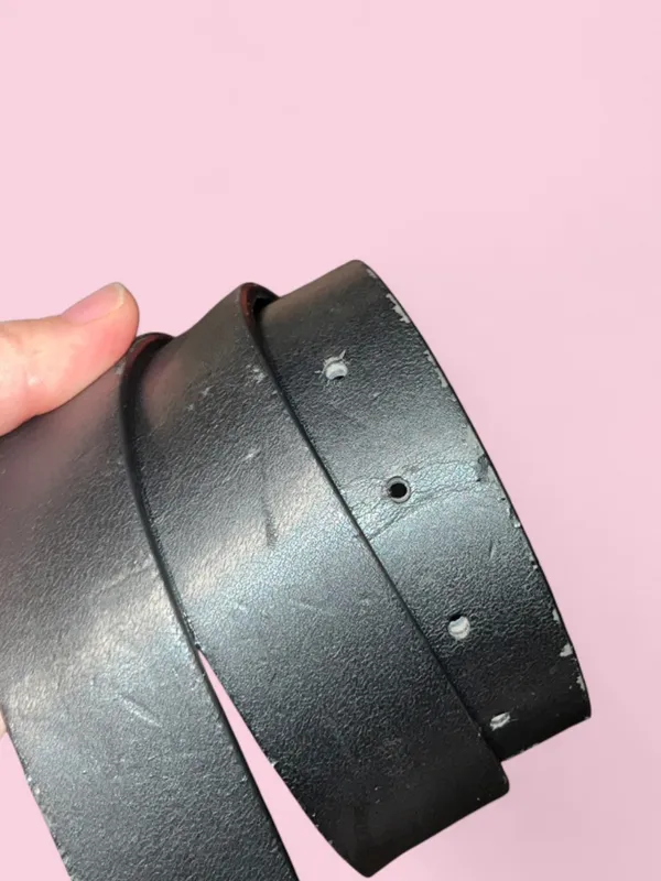 Dior 30 Montaigne Saddle Belt Gold Hardware READ DESCRIPTION - Image 3