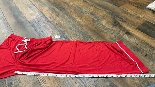 Gap Women's Softest Modal Drawstring PJ Pants Red Pajama Lounge, Size XS, NEW - Image 3