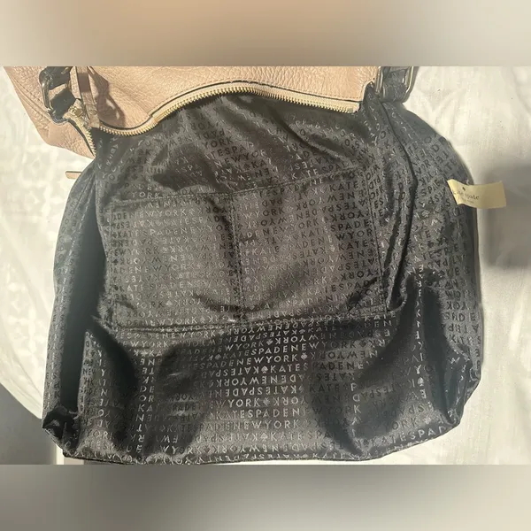 Kate spade black and beige shoulder leather bag - Image 6
