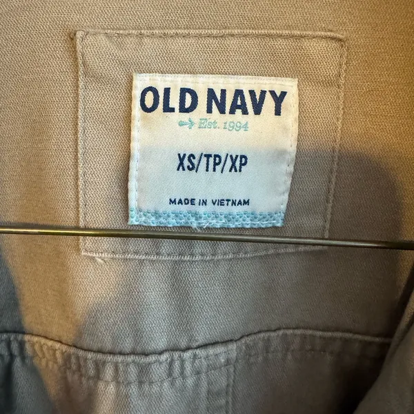 Old Navy Women's‎ Pea Coat in Tan - Image 2