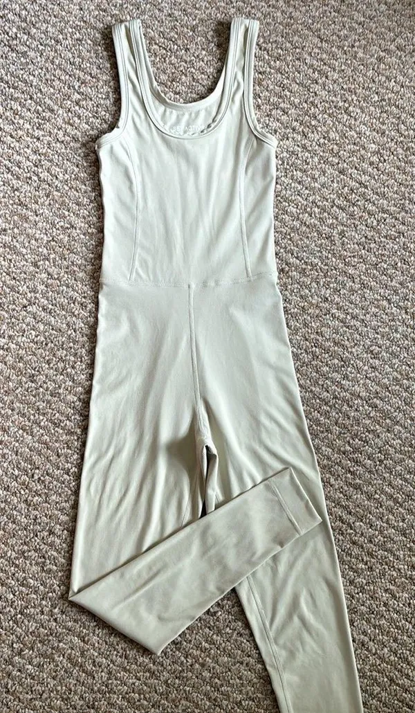 Set Active Sportbody Jumpsuit Oat Milk - Image 4