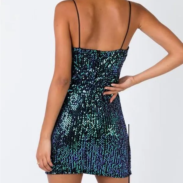 Motel Rocks Sequin Dress Size L NWT - Image 2