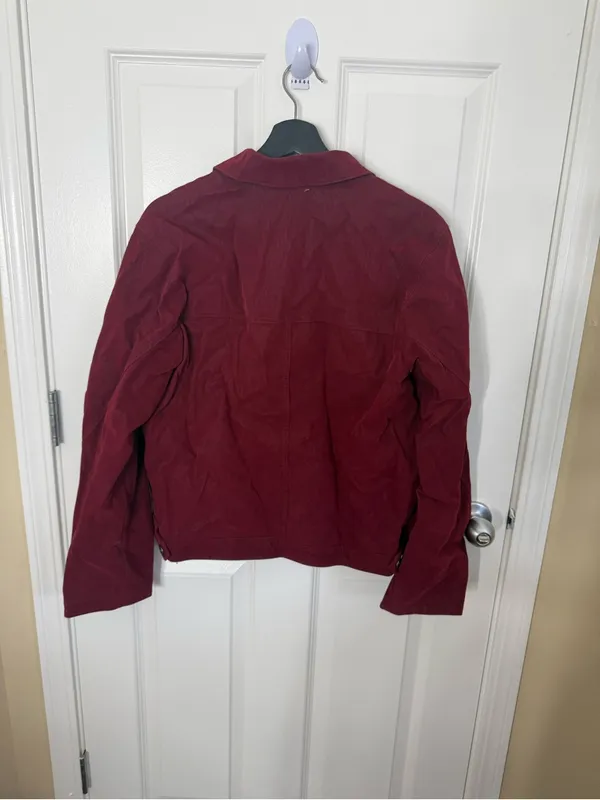 Free People We The Free Blair Vegan Suede Jacket in Dionysus S - Image 7