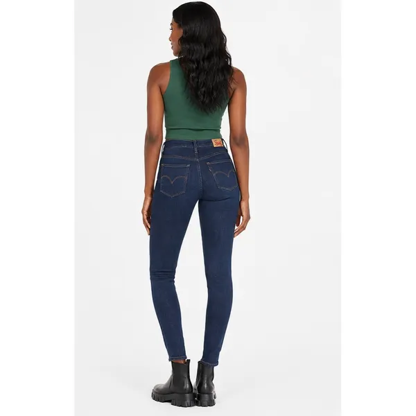 Levis 311 Shaping Skinny Womens Jeans 25x28 Blue Mid Rise Stretch Denim 5-Pocket - Image 3