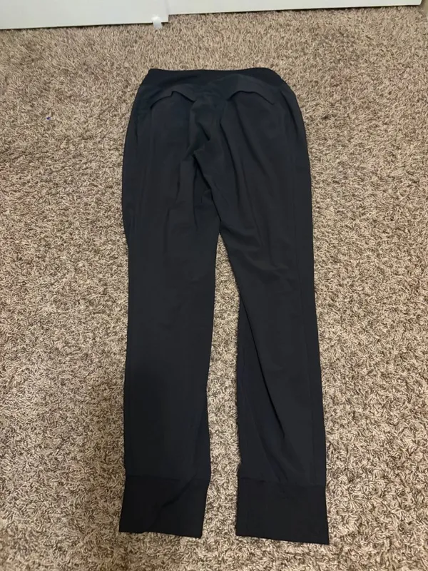 Athleta Soho Jogger Activewear Pants 4T 4 Tall Black Pockets Elastic Waist - Image 2