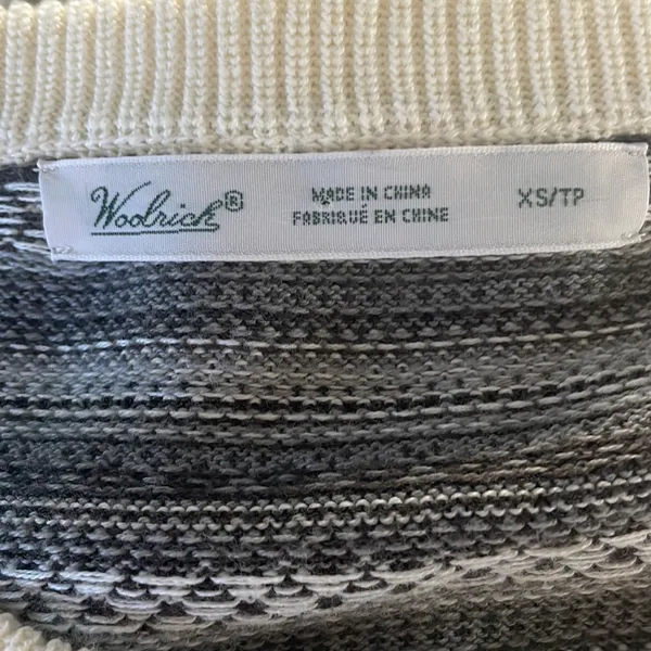 Woolrich Women’s Henley Sweater size‎ Extra- Small - Image 4