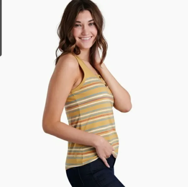 Kuhl Women's Solstice Tank Top in Honey size XS NWT - Image 3