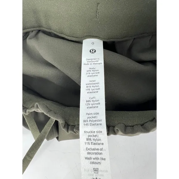 Lululemon Keep Moving 7/8 Pant Dark‎ Olive - Image 7