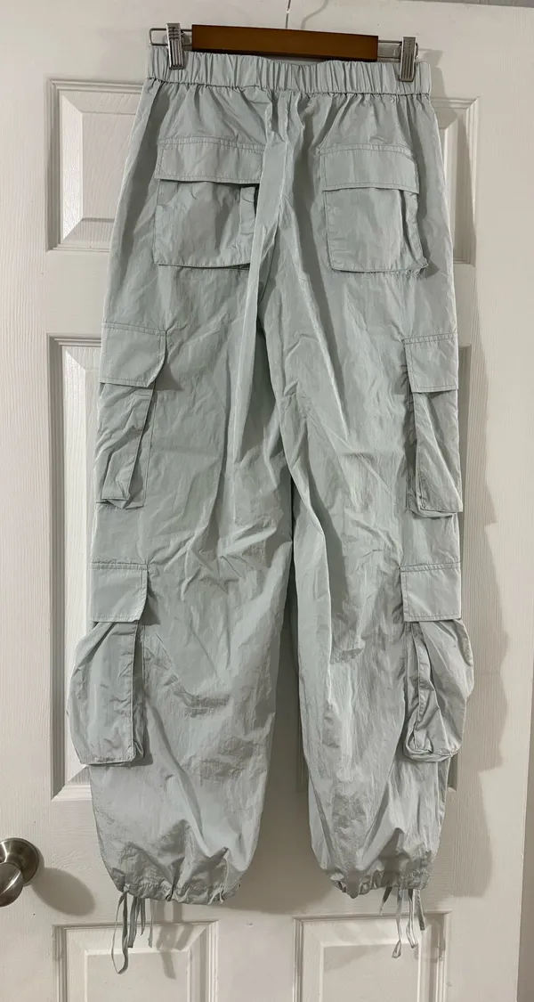 Gold Hinge Silver Cargo Pants  - Image 3
