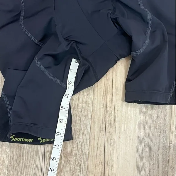 Sportneers Padded Biking Shorts, size Medium cycling black - Image 6