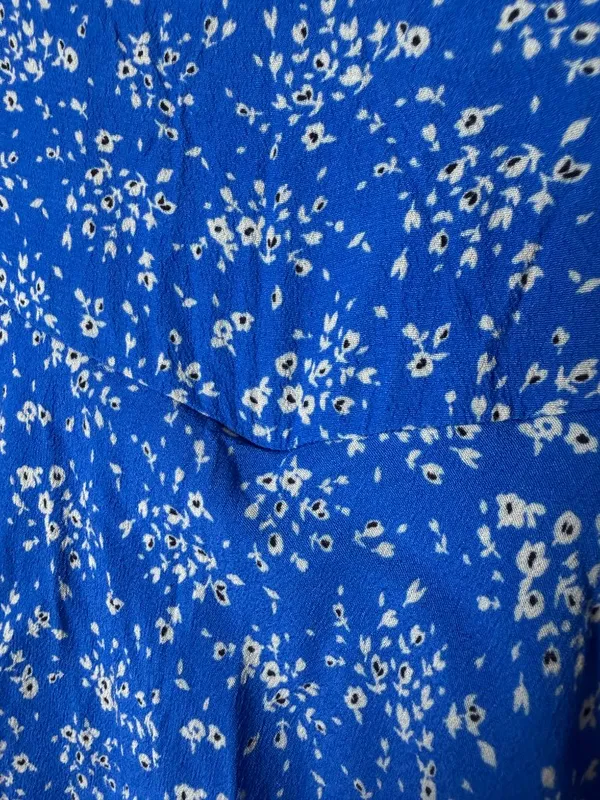 Barcelona Spain Brand Brownie Skirt Skort Blue Floral Size XXS - Image 2