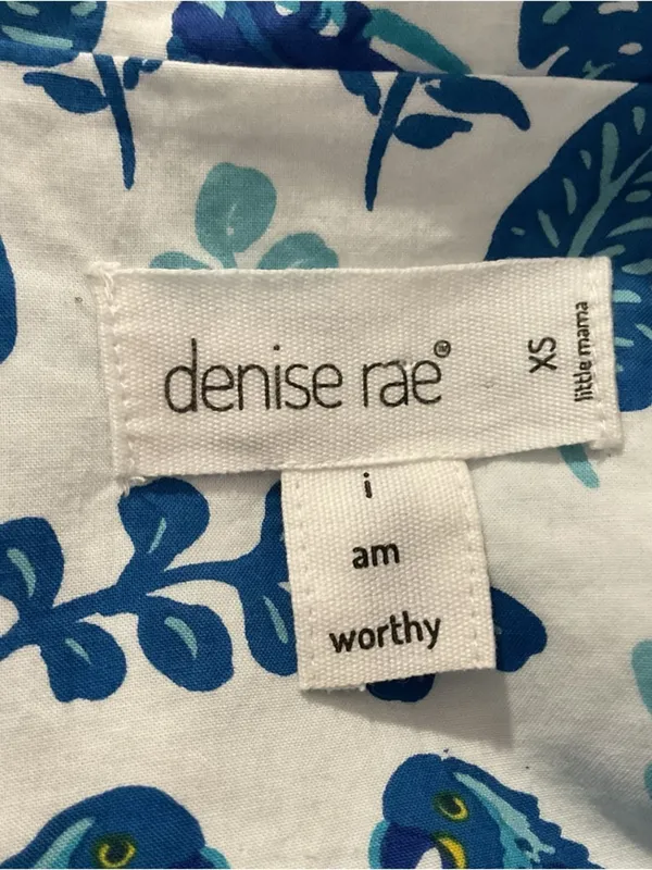 Denise Rae Parrot Print Shorts Sleep Set Womens Size XS - Image 6
