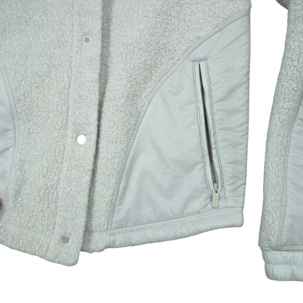 Lululemon Size 4 Wool Blend Sherpa‎ Fleece Go Cozy Jacket Heathered Ceramic - Image 6
