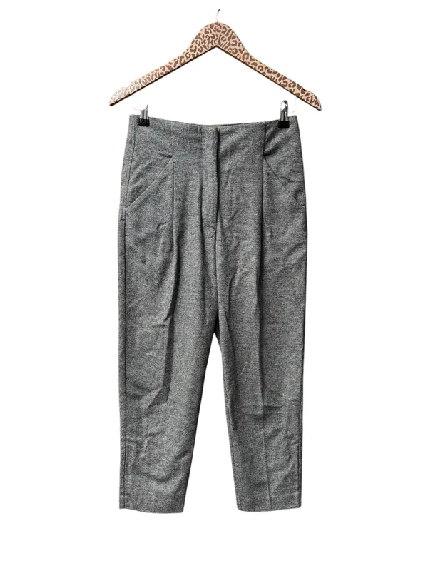 Wilfred Womens Chambery Ankle Pants Grey Glencheck Plaid Wool Cashmere 2 - Image 2