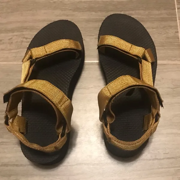 Teva Gold Platform Sandals - Image 9
