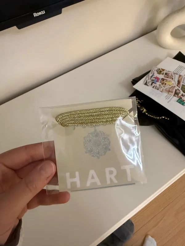 Brand New HART Gold Necklace - Image 4